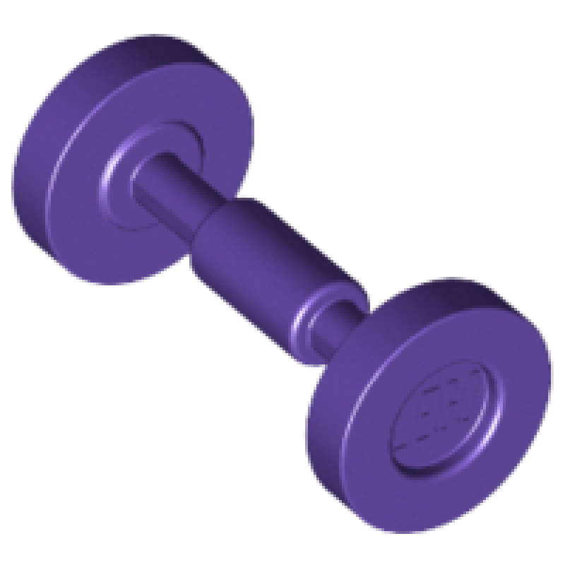 Wiel voor Skateboard / Trolley Dark Purple